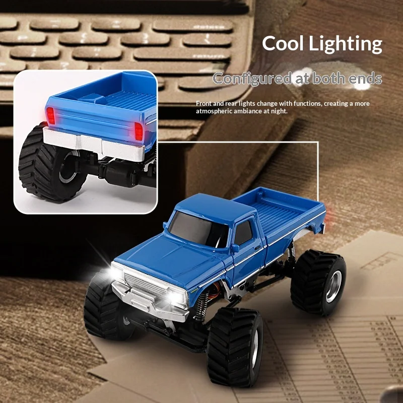 Generic Rc Car Mini 1 36 Scale Full Proportional Four Wheel Drive High Speed Drift Climbing Off Road Racing For Adult Hobby