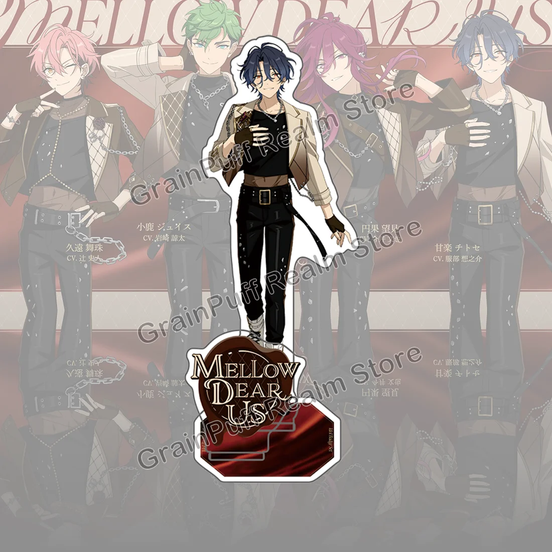 مجموعة نجوم MELLOW DEAR US Acrylic Standee Juis، Nozomi، Mashu، Chitose عرض شخصية قابلة للجمع، ديكور مكتب لطيف، هدية #4