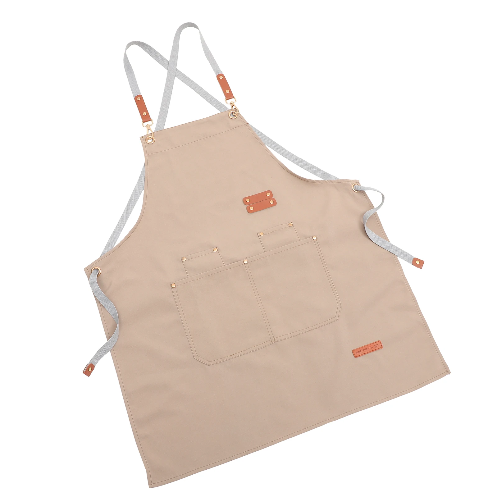 

Waterproof Canvas Apron Adjustable Straps Oil Proof Water Cooking Kitchen BBQ Gardening Men Women Grease Proofing
