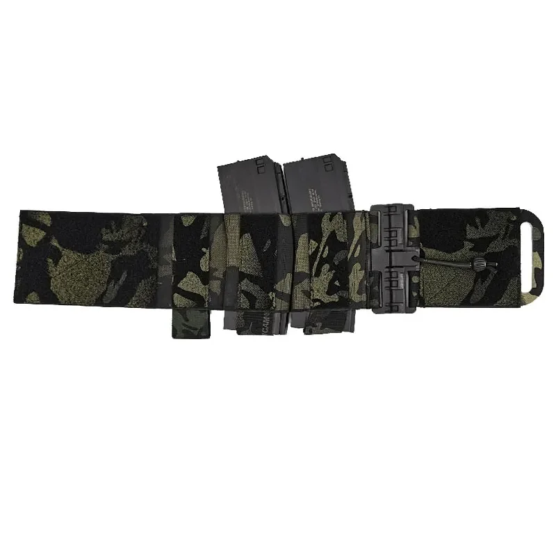 Rompi taktis Cummerbund penutup Airsoft FCSK cepat dilepas gesper penutup gigi rompi pinggang elastis Kit kantong majalah aksesoris