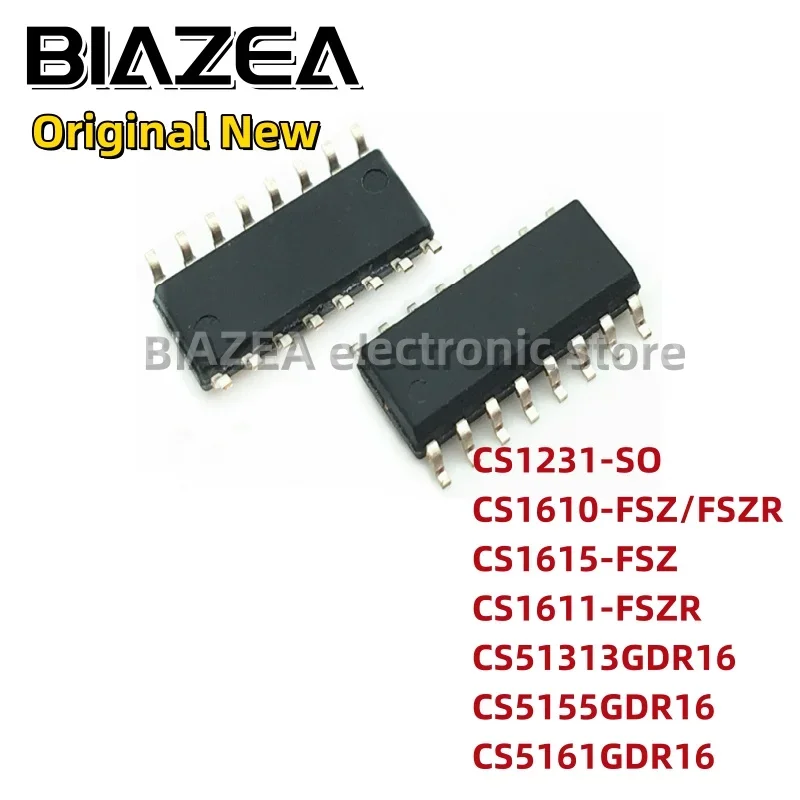 1 pieza CS1231-SO CS1610-FSZ/FSZR CS1615-FSZ CS1611-FSZR CS51313GDR16 CS5155GDR16 CS5161GDR16 SOP16 Chipset