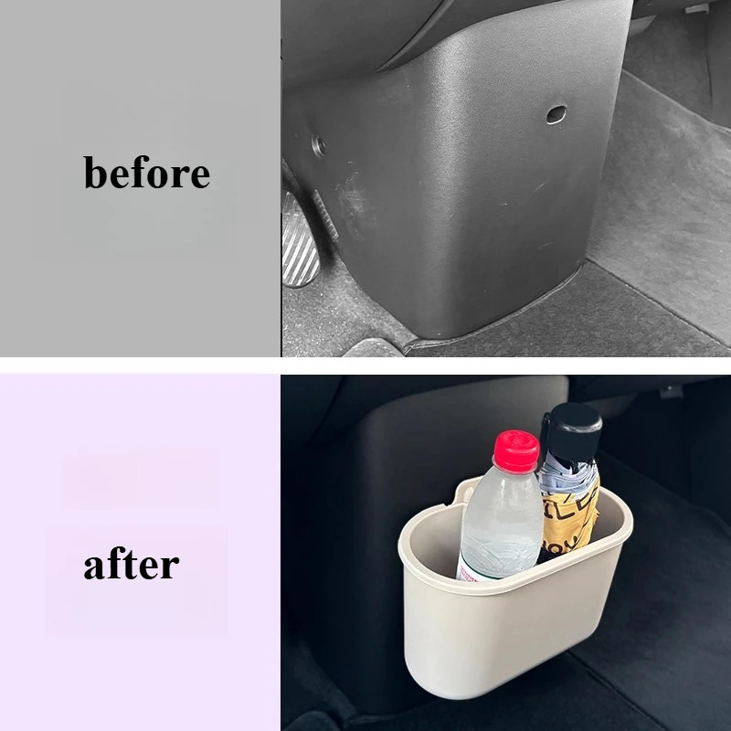 For NIO Firefly Magnetic Hanging Storage Box Original Car Color Silicone Box Storage Modified Interior Car Accessories Tools