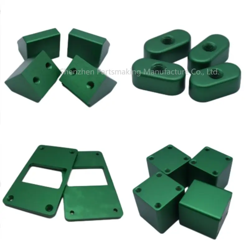 Быстрая доставка алюминиевых деталей с ЧПУ, анодированных