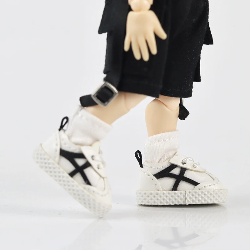 Ob11 دمية أحذية رياضية خارجية موضة دمية أحذية تزلج مع رباط الحذاء لـ P9 P10 Penny، Ob11، Obitsu 11، Holala، Gcs Doll #5