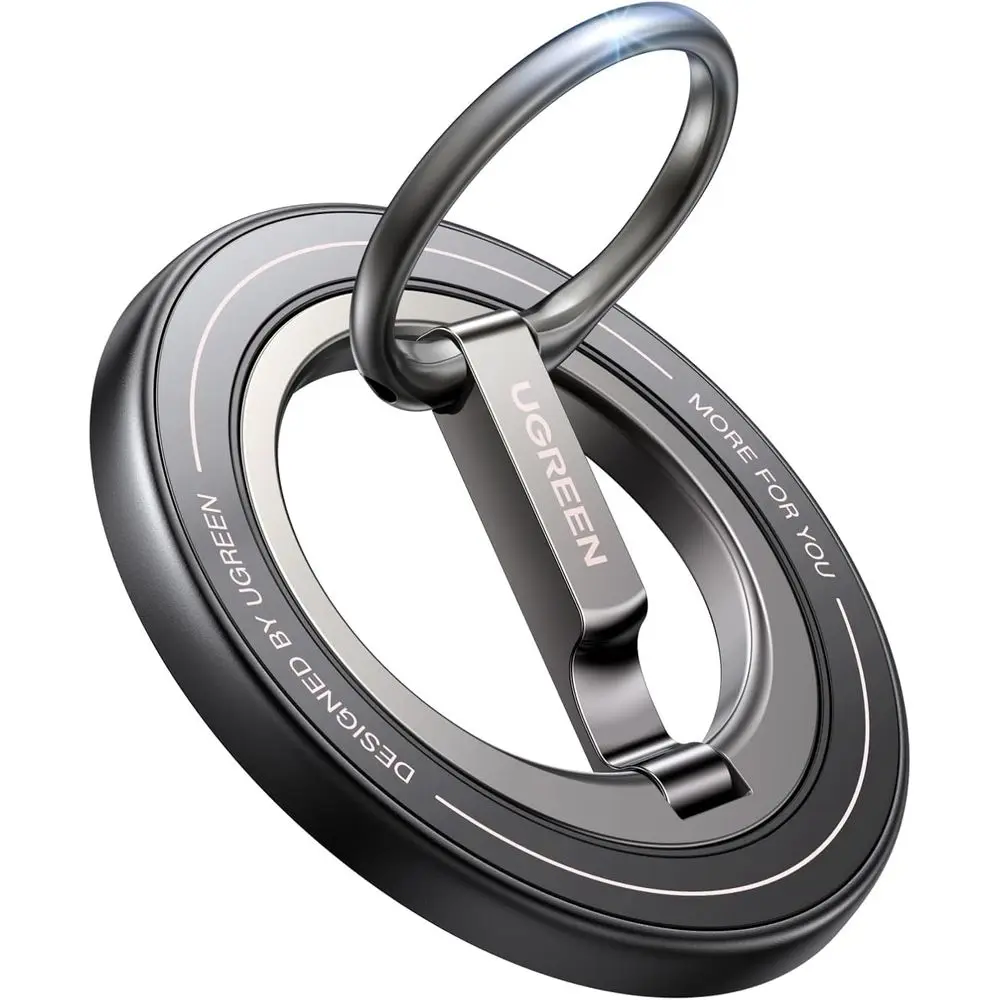 

360° Rotating Magnetic Phone Grip Stand, Dual-Sided Magnetic Holder for iPhone 17/16/15/14/13/12 Pro Max Air