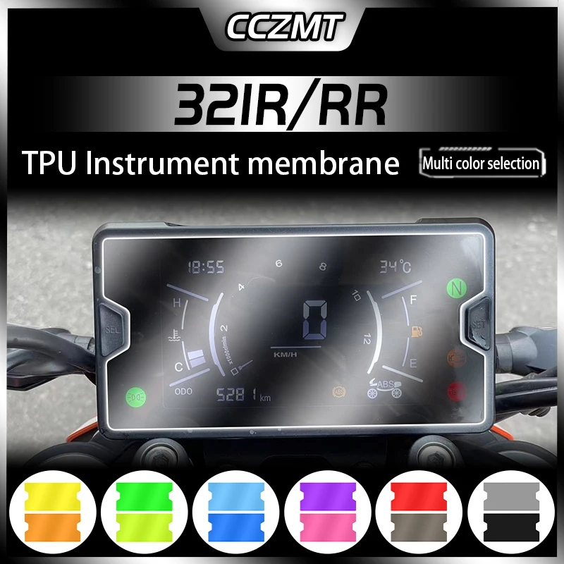 

For COLOVE 321 321RR 321R Motorcycle Cluster Scratch Protection Film Screen Protector Dashboard Instrument