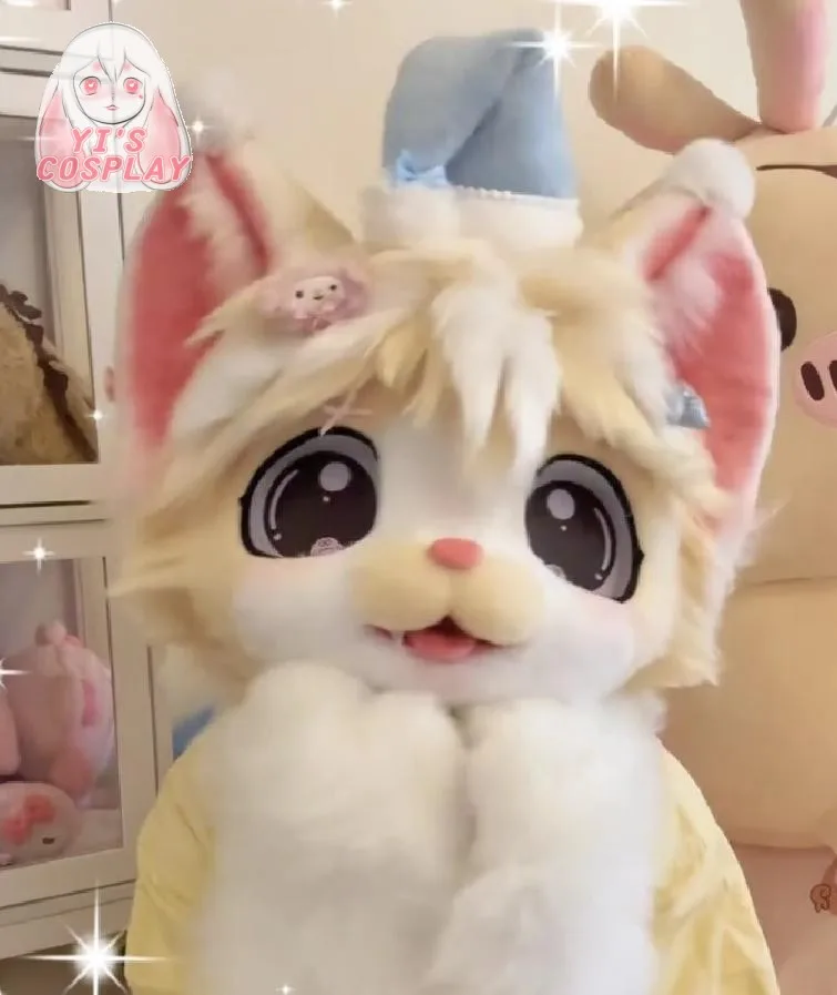 

Cosplay Handcraft Customized Fursuit Kemono Head Yis Handmade Custom Fursuit head Furry Kigurumi Head Kemono Headsets Beast