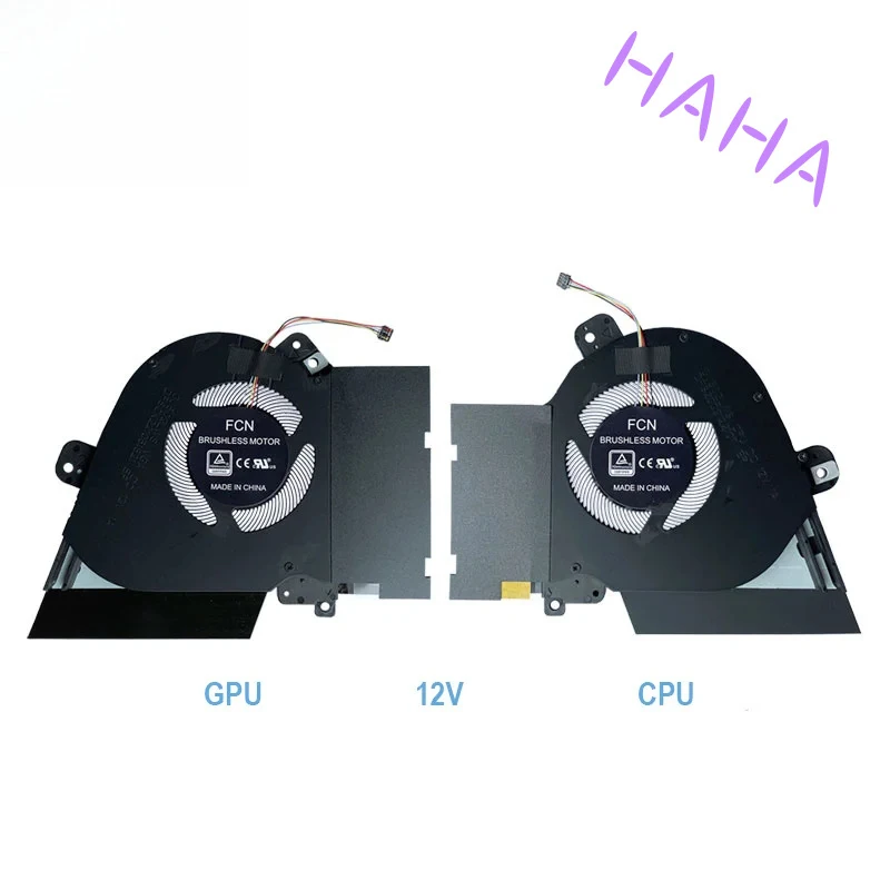 NEW ORIGINAL Laptop Replacement CPU GPU Cooling Fan for ASUS ROG 4 GU502LWS GU502LV GU502LW