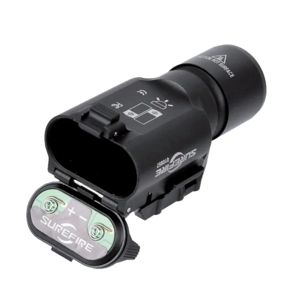 X300U/X300 Tactical Flashlight Upgraded White LED Hanging Pistol Light Gun Accessories for Outdoor Hunting Fit 20mm Rail