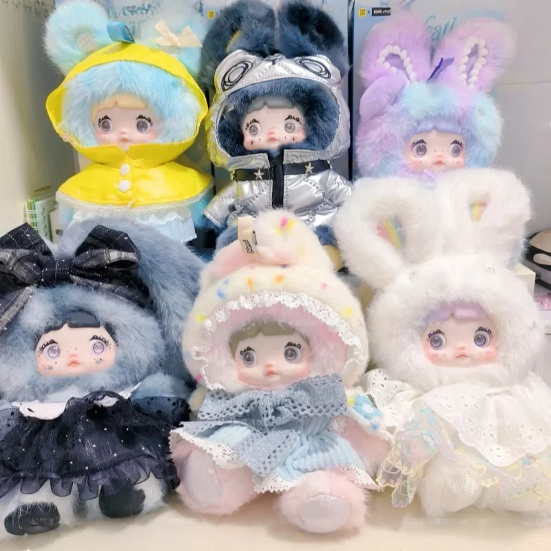 

Аутентичная плюшевая кукла Nommi Nuomi с прогнозом погоды, милая глухая коробка, модное украшение для рабочего стола, праздничный подарок для девочек