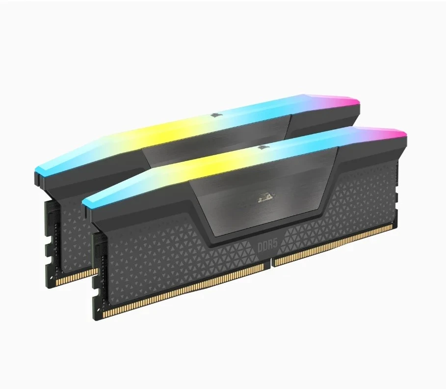 

32GB DDR5 RAM Kit: Corsair VENGEANCE RGB 5600MT/s C36 (2x16GB) Dual Channel Desktop Memory