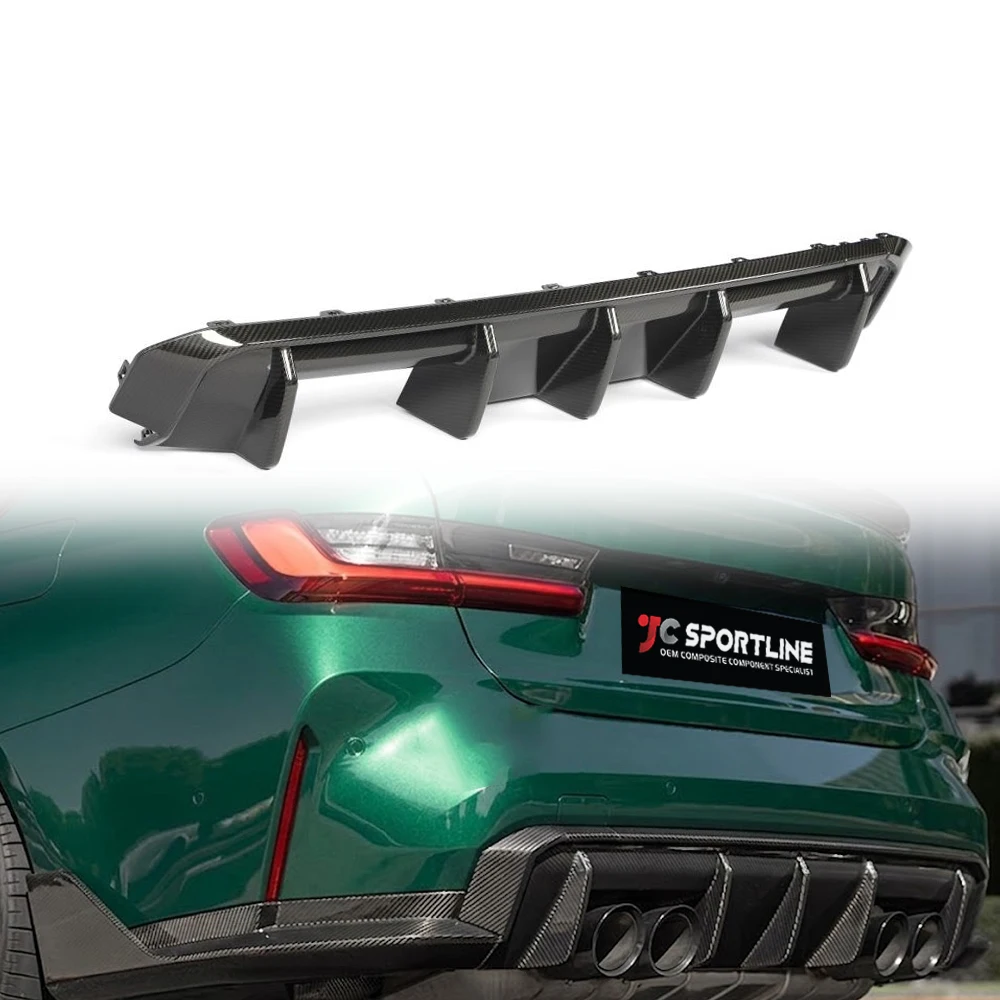 

Dry Carbon Fiber Rear Diffuser Replacement Rear Lip for M3 G80 M4 G82 G83 2021 2022 Factory Manufacturer