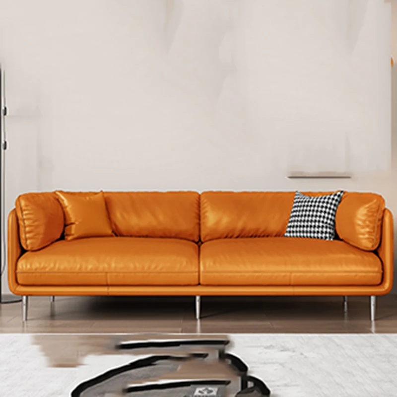 

Orange Human Modern Sofa Modular Natural European Simple Sofa Lounge Italiano Cushion Muebles Para Salas Modernos Home Furniture