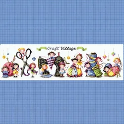 G72 Stich Cross Stitch Kits Craft Packages Cotton Fabric Floss Counted New Designs Needlework Embroidery Cross-Stitching