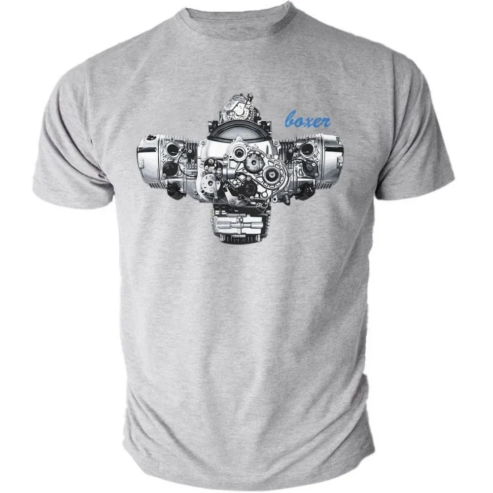 New T Shirts Funny Tops Tee Boxer Engine R1200Gs 1200 Rt Gs R Adventure R1200Rt Heather Tshirt Funny Tees Unisex Women Shirts