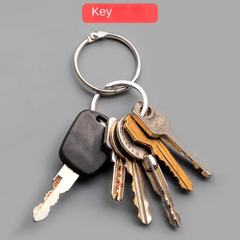 O Ring Metal Ring Binder Staple Book Golden Metal Hinged Rings DIY Albums Loose-leaf Book Hoops Silver Binding Clip