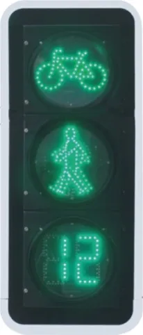 Factory Customize High Quality  Bicycle  Traffic Direction Indicator Lights   LED Countdown Timer Led Traffic for Road Safety