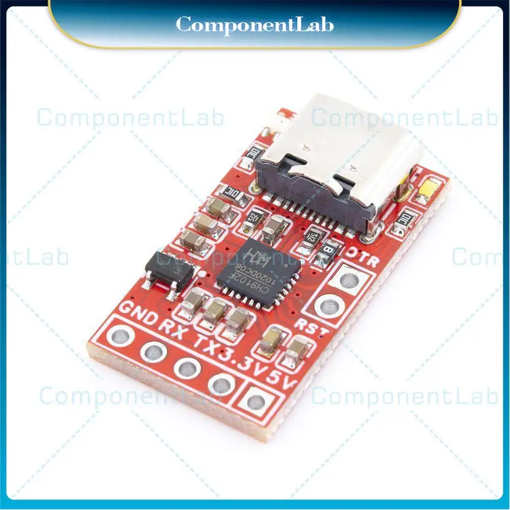3-9pcs New original CH9102FUSB to serial port module usb serial port debugging module download program module