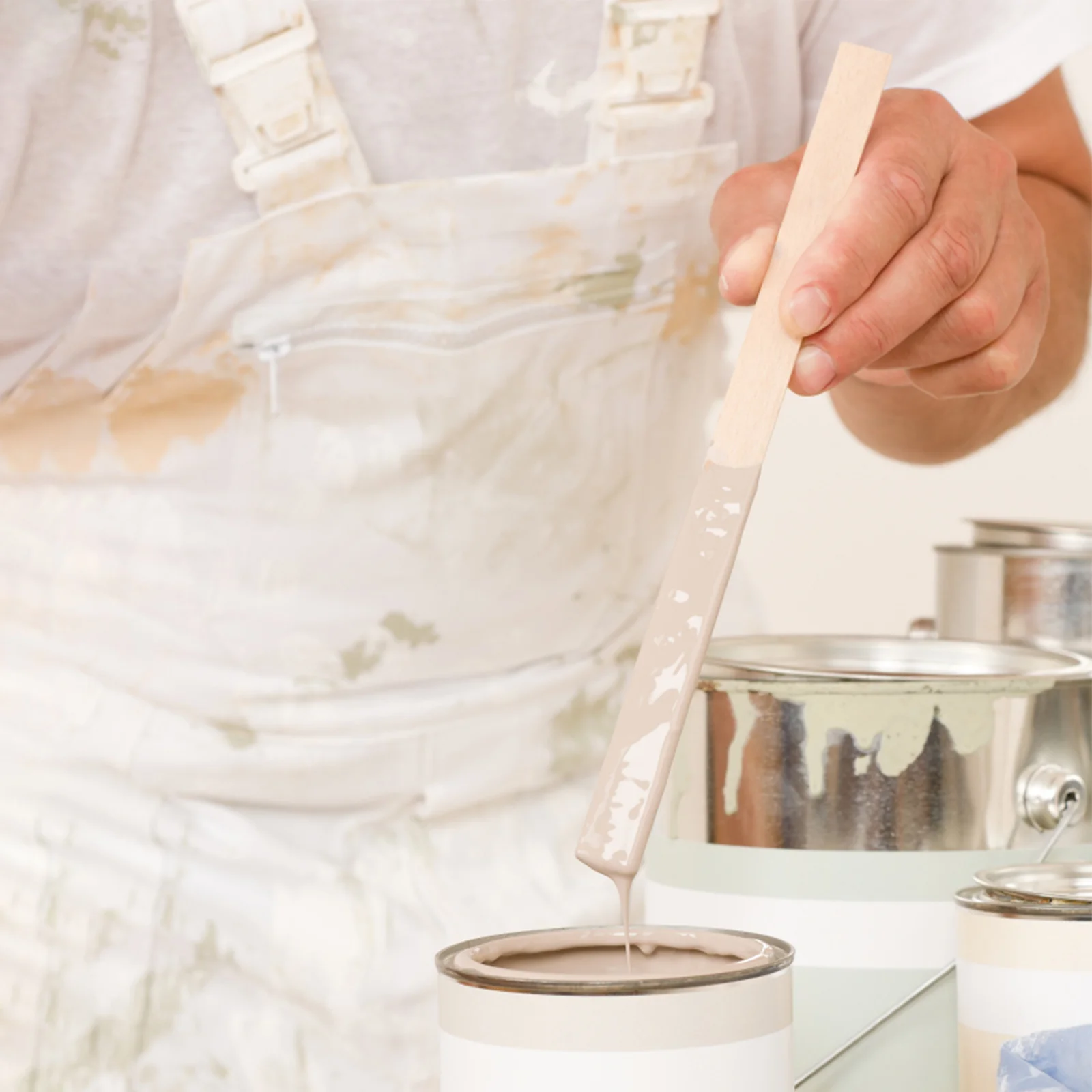 

20pcs Mixing Stick Wooden Stirring Rod For Oil Paint Disposable Wood Paint Wand Practical Craft Decoration Tool Accessory