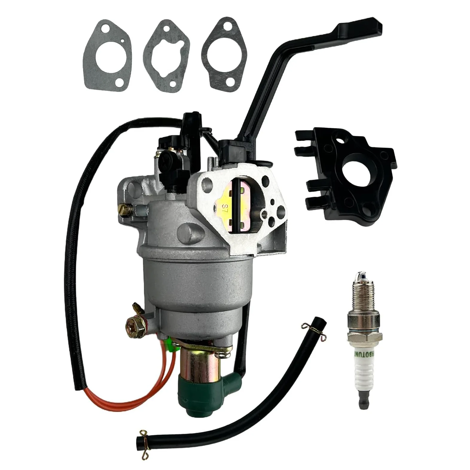 

Подходит для карбюраторов GX390, GX340, GP5500, GP6500, 420cc, 439cc, 459cc, 11hp, 13hp, для газонокосилок и воздуходувок.