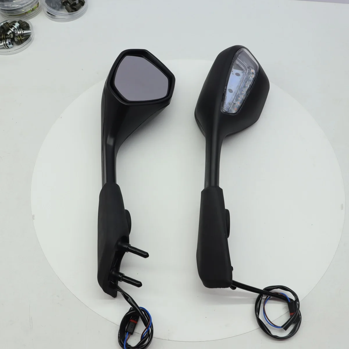 

Original 6MM Motorcycle Mirrors Racing Sport Bike Rear View Mirror For BMW S1000RR 19 20 21 22 23 BMWS 1000RR BMWS1000 RR 19-23