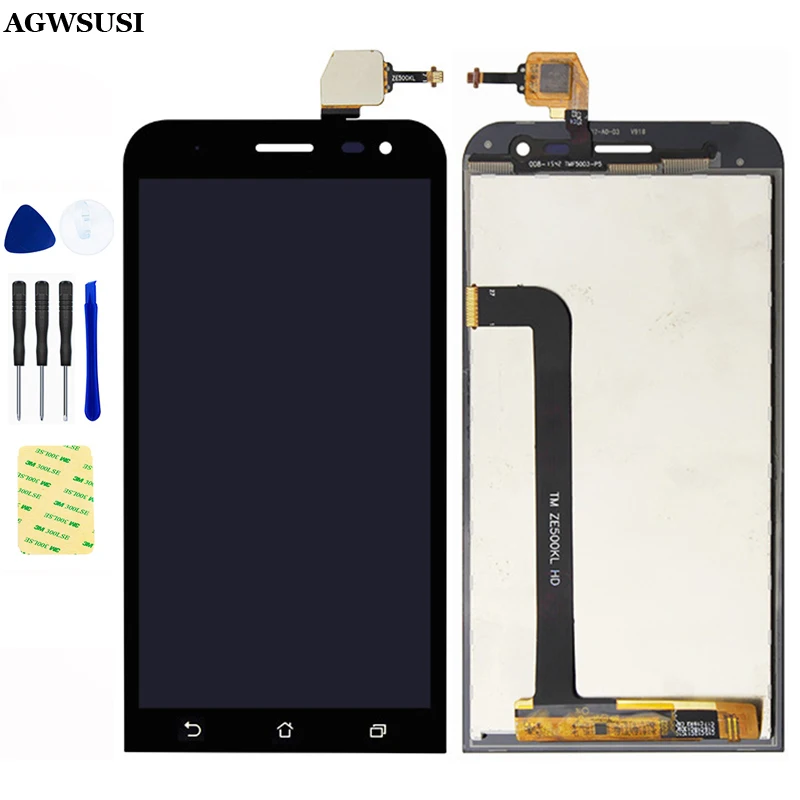 For Asus ZenFone 2 Laser ZE500KL ZE500KG Z00ED LCD Display Monitor Pantalla Module Matrix Touch Screen Panel Digitizer Assembly