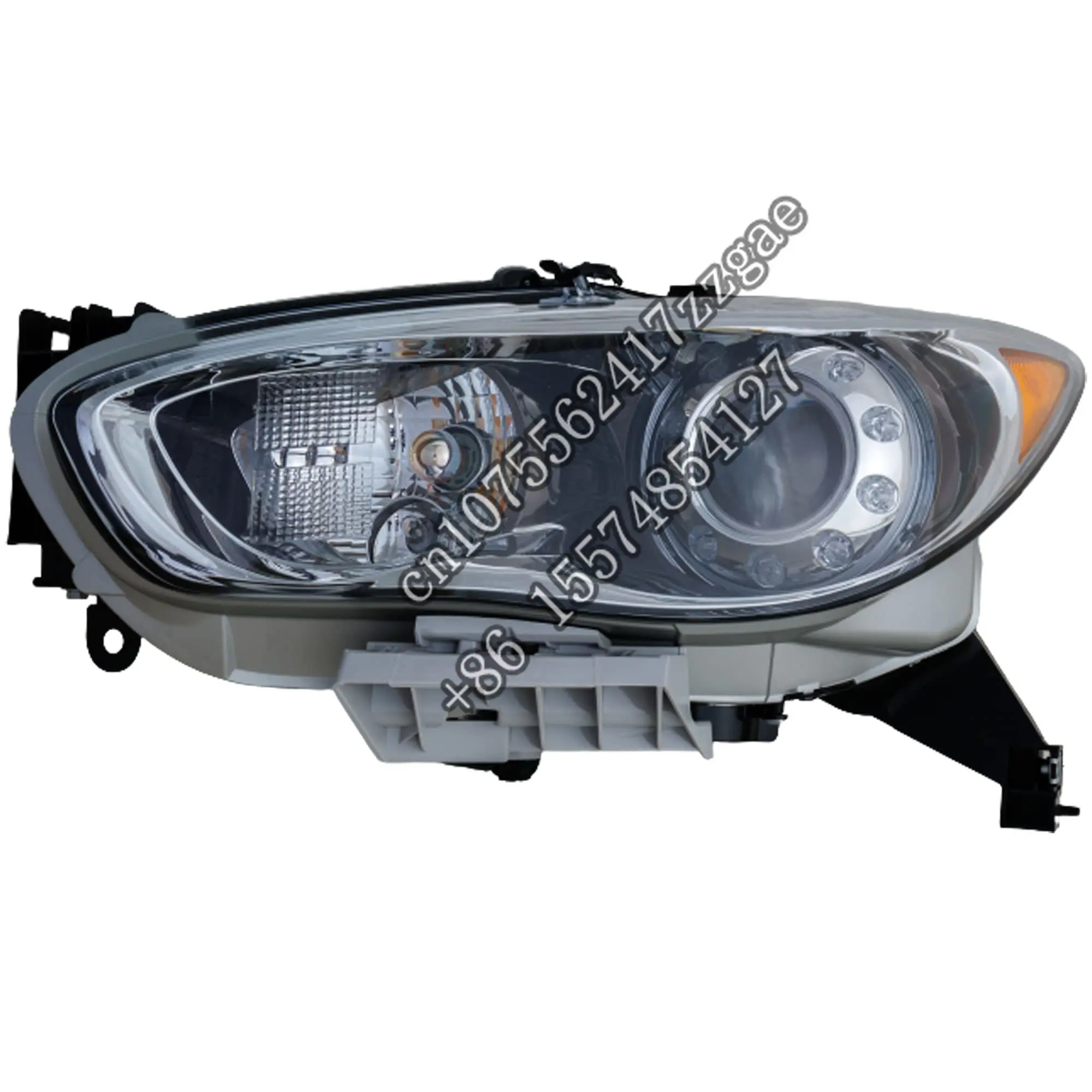 Head Headlight for Infiniti JX35 2013 QX60 2014-2015  Assembly with HID Kit Car Lamp Car auto lighting systems