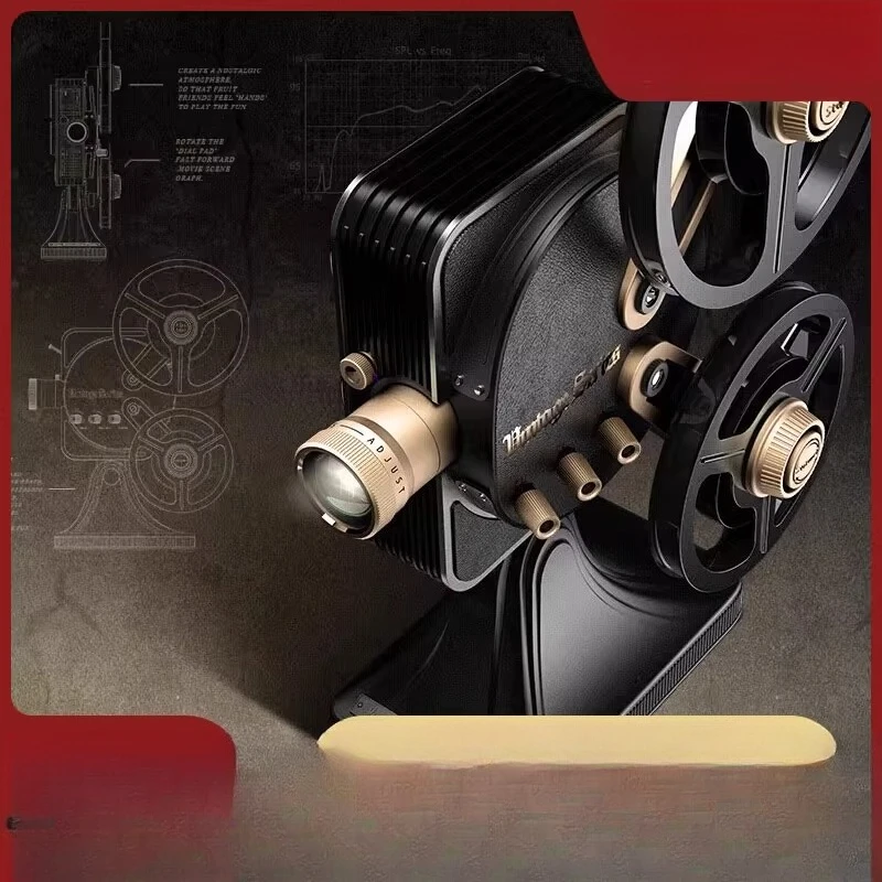 

Vintage movie machine chip retro projector home bedroom