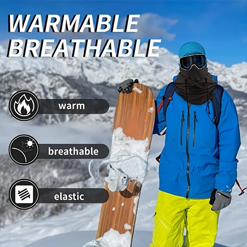 

1pc Thermal Breathable Sports Ski Mask For Outdoor Sports For Men And Women