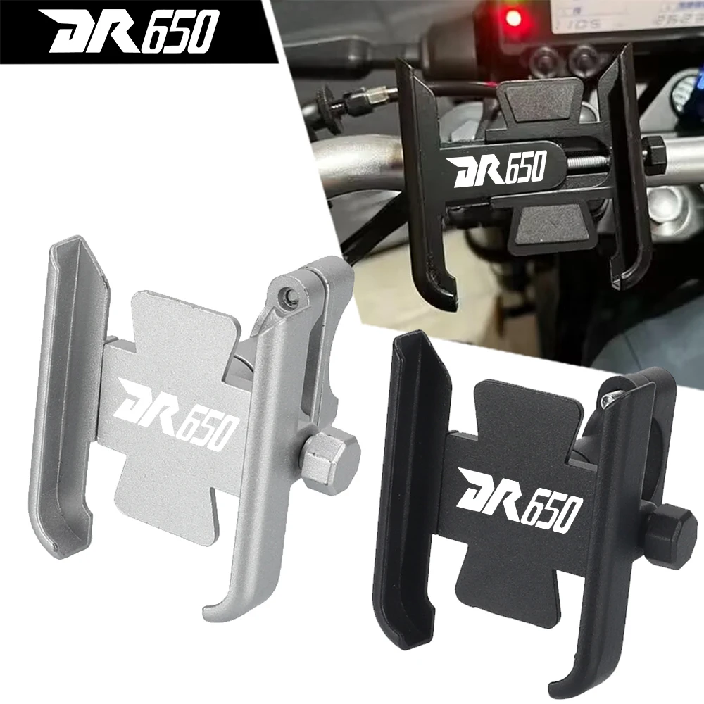 

FOR SUZUKI DR650 DR650S DR650SE DR 650 S SE 1994-2024 NEW Motorcycle Accessories Handlebar Mobile Phone Holder GPS Stand Bracket