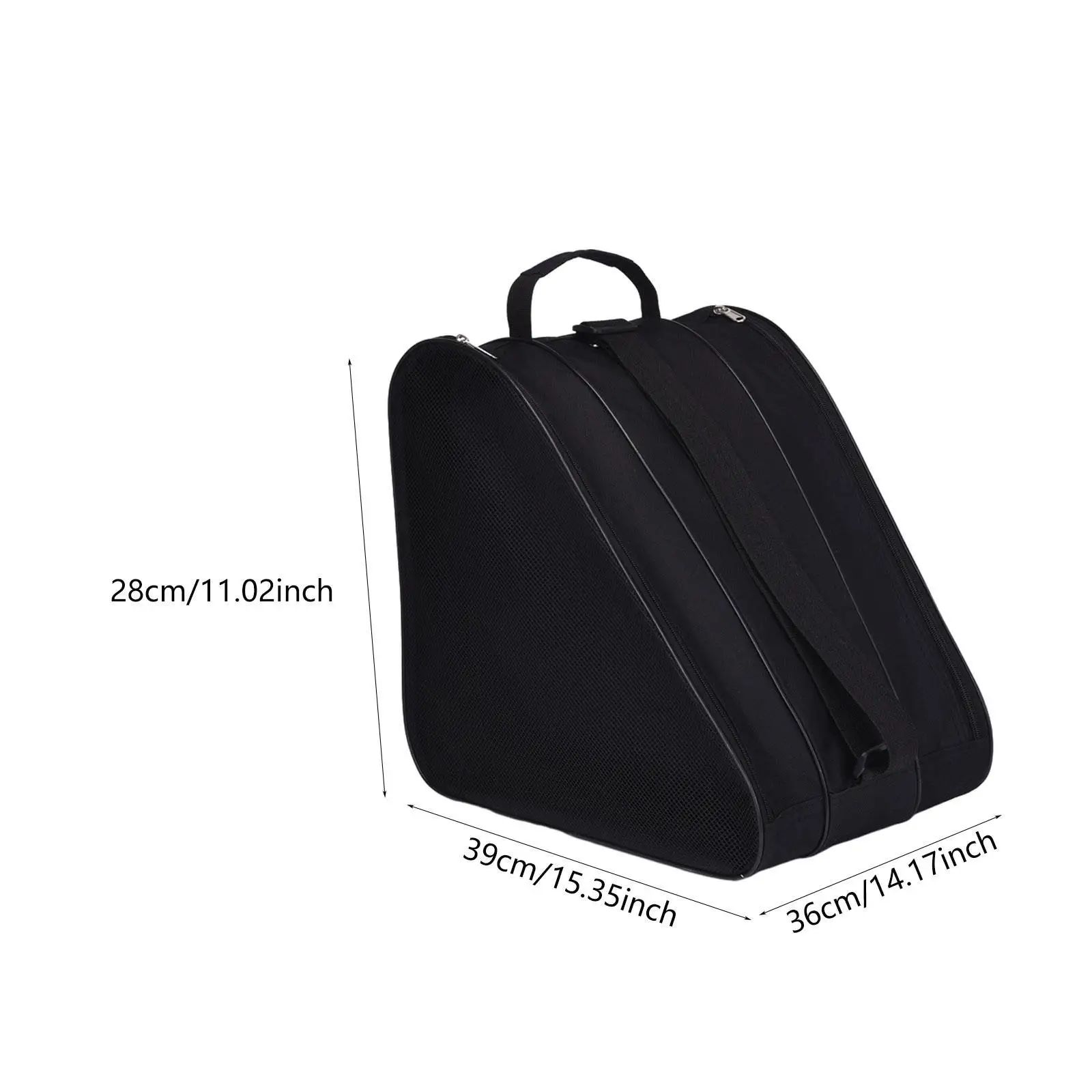 حقيبة التزلج على الجليد حقيبة تخزين أحذية التزلج أكسفورد للبالغين والأطفال والنساء والرجال