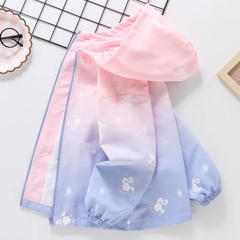 

Girls' Jacket 2024 Spring Models Children's Foreign Style Jacket Medium Children's Spring Jacket Girls Spring Autumn Style