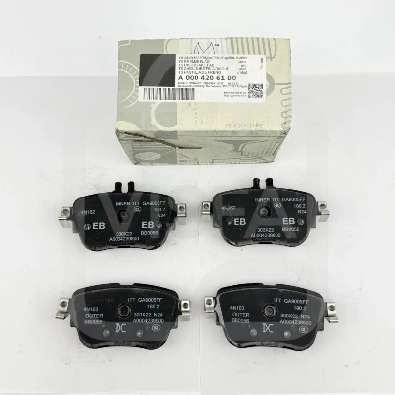 

OEM A0004206100 A0004209800 A0004209303 TS Disc Brake Friction Pads for Mercedes-Benz E180/200 E450 4MATIC AMG E53/50 4MATIC