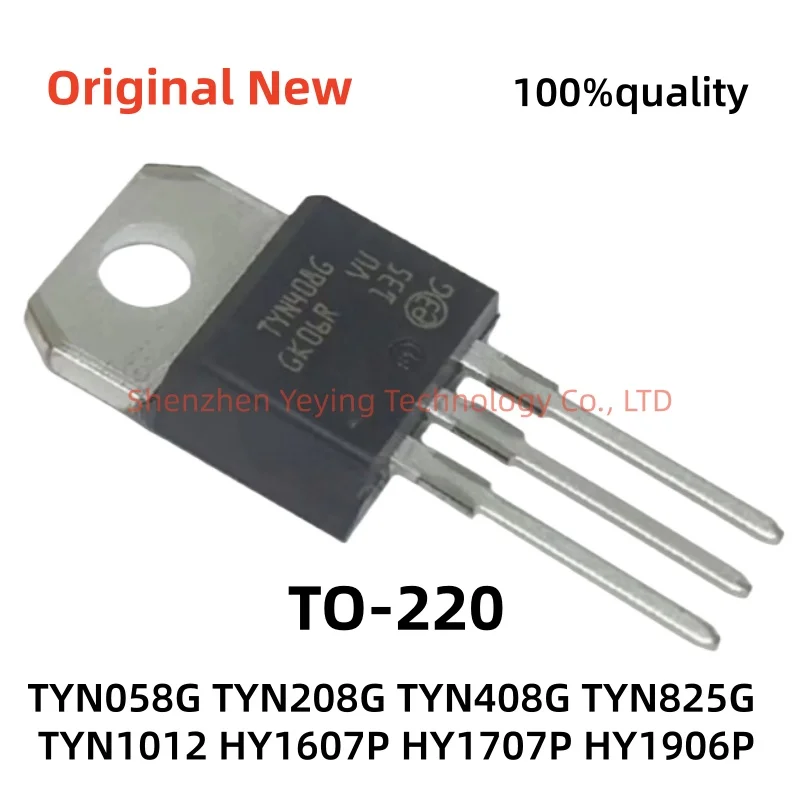 10Pcs/Lot 100% New Tyn058G Tyn208G Tyn408G Tyn825G Tyn1012 Hy1607P Hy1707P Hy1906P To-220