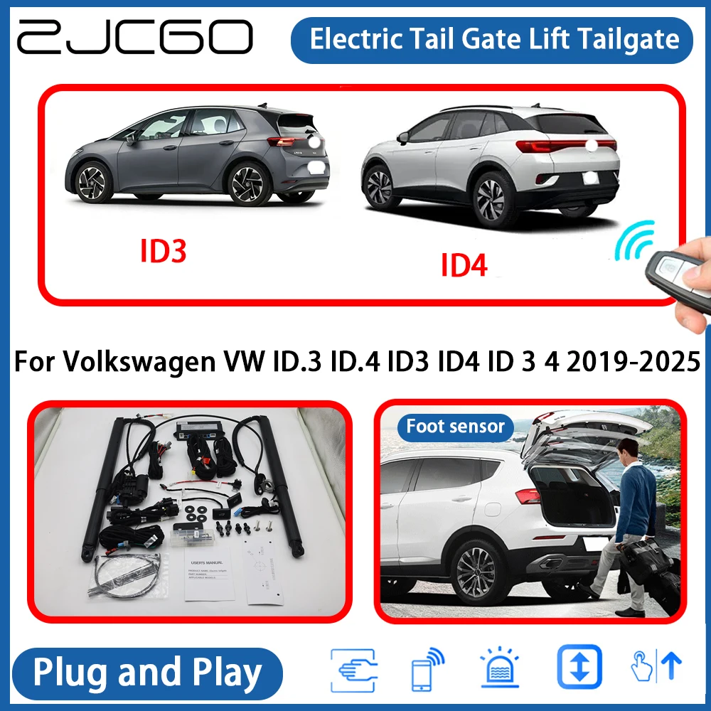 

for Volkswagen VW ID.3 ID.4 ID3 ID4 ID 3 4 2019-2025 Powered Tailgate Power Liftgate Electric Tail Gate Lift Assisting System