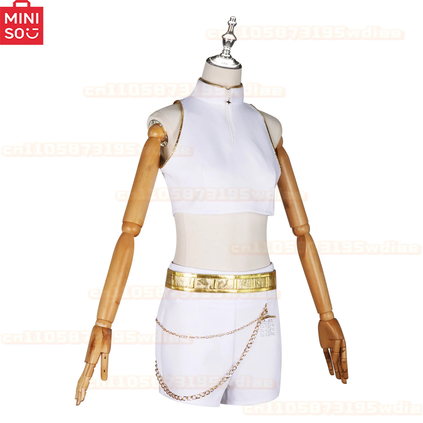 MINISO woman Rumi Mira Zoey KPop Demon Hunters Costume Roleplay Girls Stage Performance Cosplay Halloween Carnival Party Suit