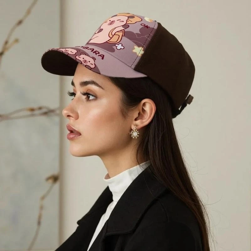 Topi Baseball Modis Aksesori Kepribadian Topi Baseball Unik Aksesori Fashion Remaja