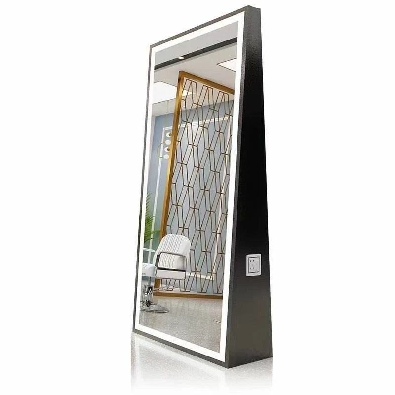 Wholesale Barber Full Length Mirror Wall Mounted Decorative Double Sided LED Mirror