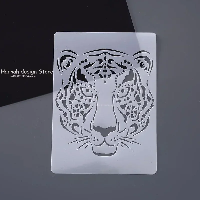 A4 Animal Stencils Children Durable PET Spray/hand Painting Template Graffiti Painting Kid Funny Painting Stencils