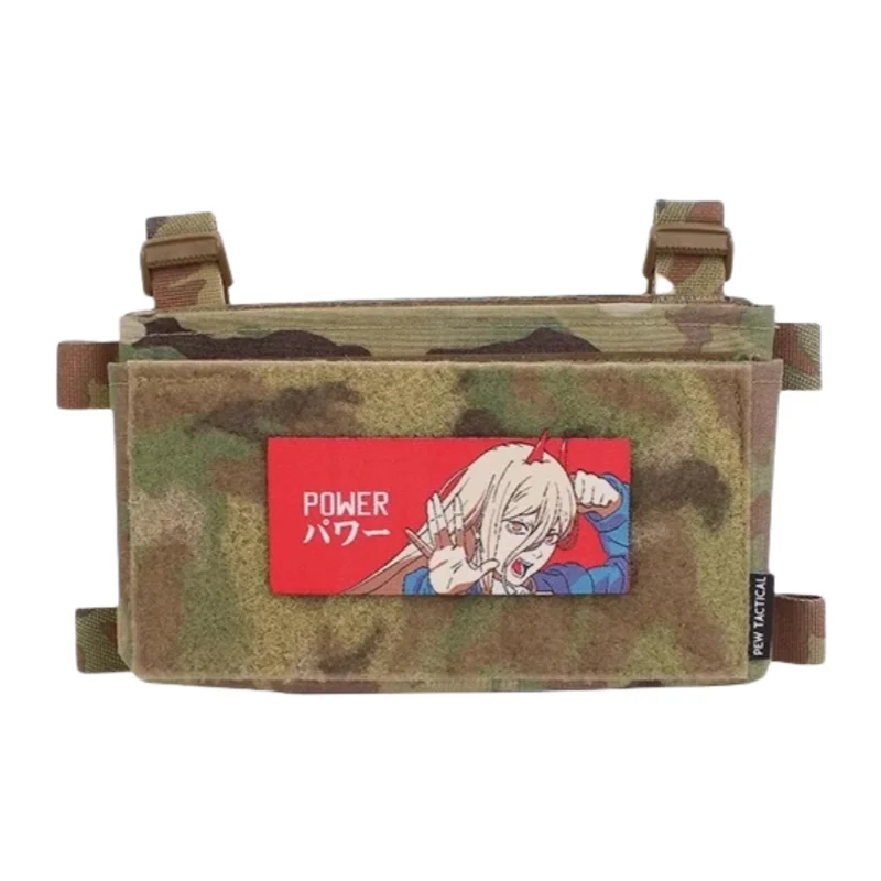 Chainsaw Man Anime Patch Power Hayakawa Autumn Label Embroidery Patches Hook and Loop Metal Tactical Military Backpack Badges view 3