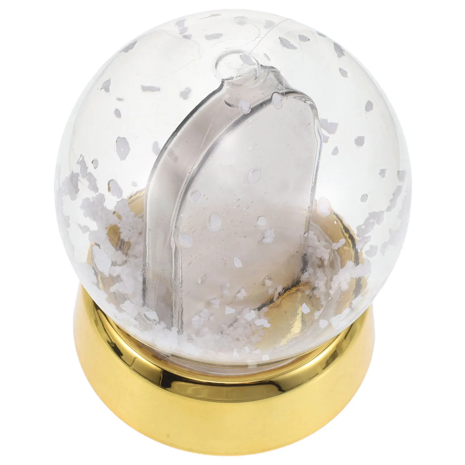 Blank Sublimation Photo Snow Globe Christmas Craft Display Plastic Photo Frame Picture Decoration 11x8cm Sublimation