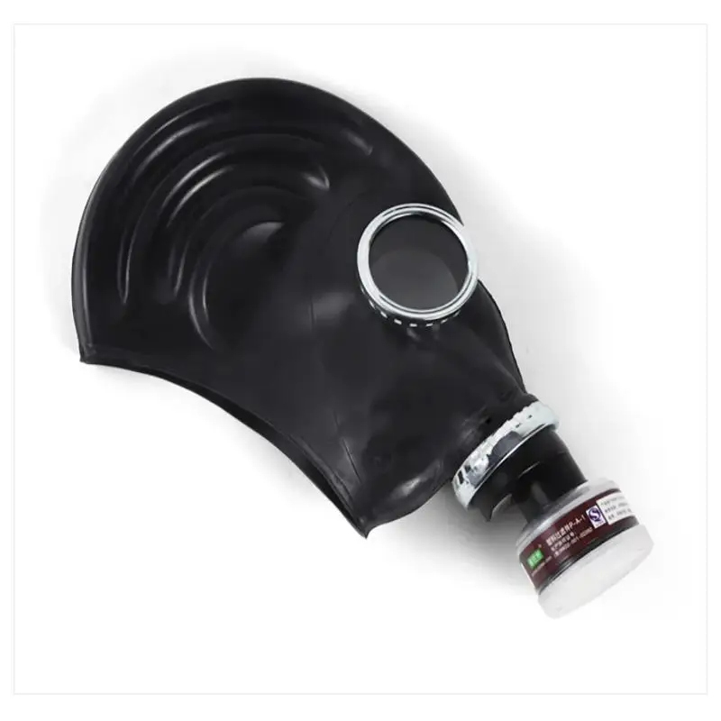 Chemical resin mask, industrial safety, full face gas mask, paint, workplace safety, carbon filter box, role-playing mask