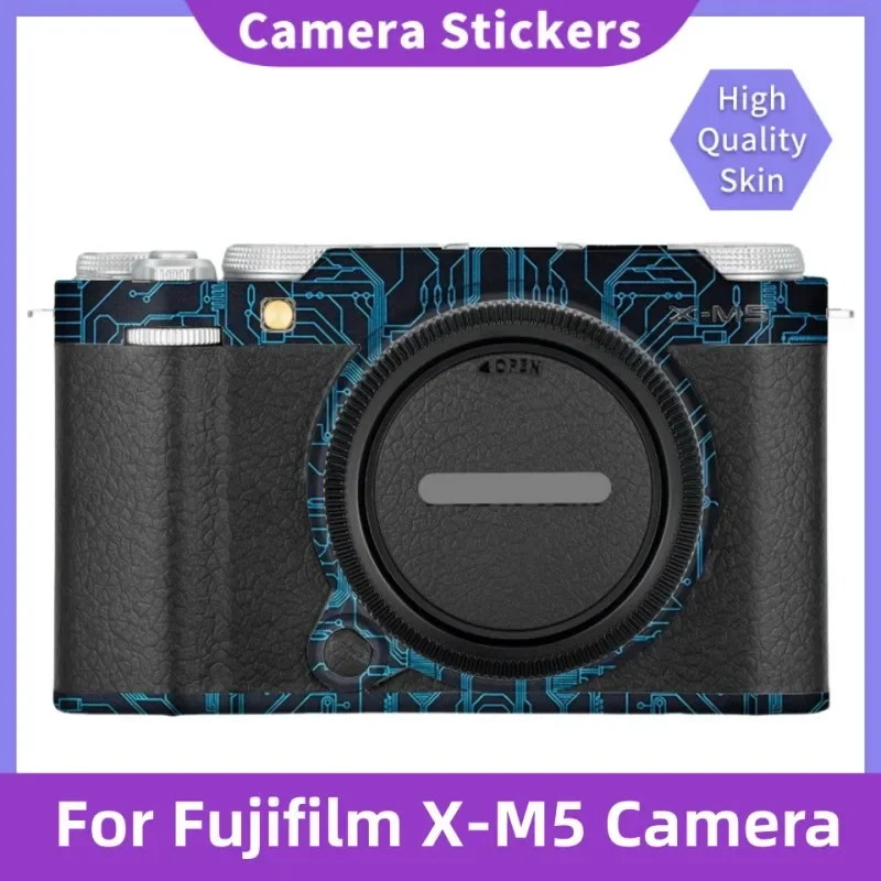 Customized Sticker For Fuji Fujifilm X-M5 XM5 Decal Skin Camera Vinyl Wrap Film Anti-Scratch Protector Coat XM 5