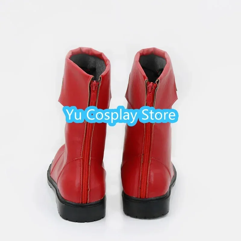 

AIAI 2025Yu- Cammy, карнавальные ботинки на Хэллоуин, обувь из искусственной кожи, реквизит для косплея, индивидуальный заказ