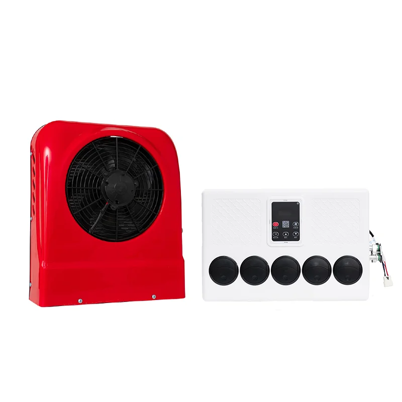 

12/24 Volt Electric Evaporator for RV Car LsuzuAir Conditioner Parking Cooler Auto DC Car ACSystem