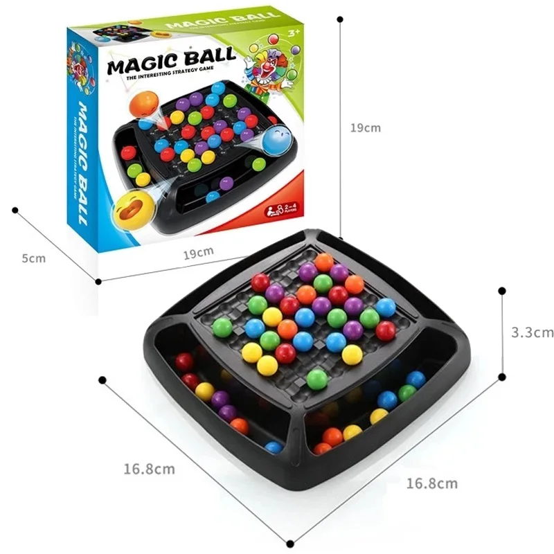 Children Rainbow Ball Elimination Game Puzzle Parent-child Interactive Games Toy