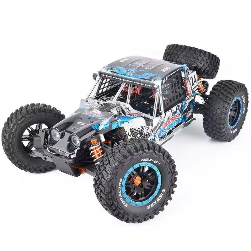 ZD Racing DBX-07 borstelloze RC auto 1/7 schaal 4WD elektrische terreinwagen woestijnwagen met mechanische rem afstandsbediening speelgoed