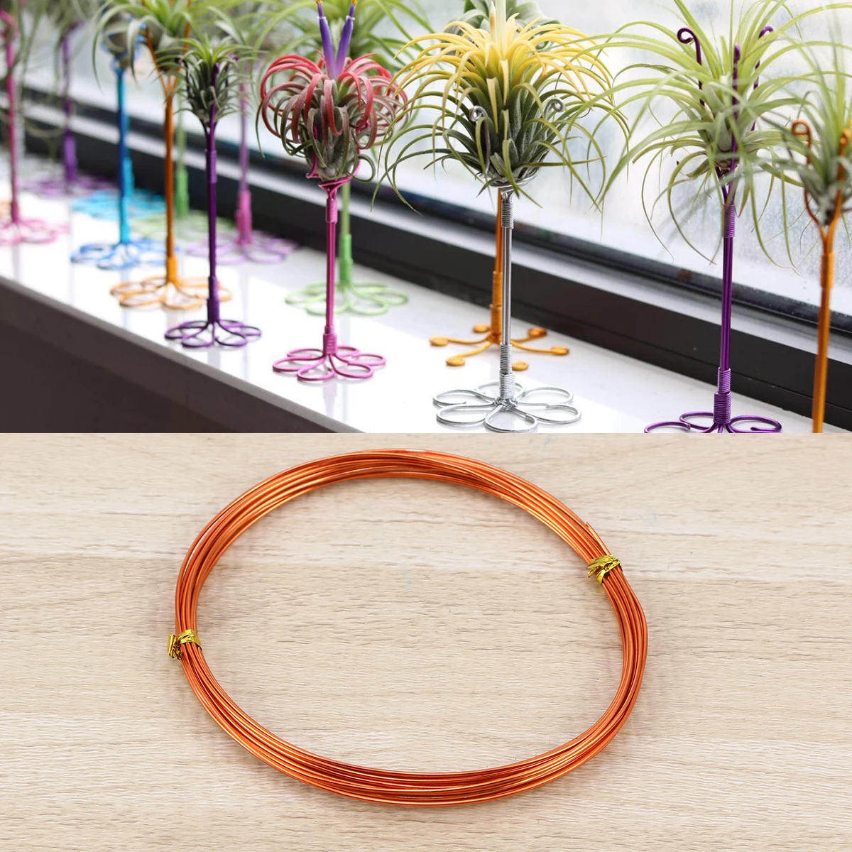 

12 Rolls 0.8mm Aluminum Wire Assorted Colors for Jewelry Making Crafting Flexible Metal Wire Bracelets Necklaces DIY Projects