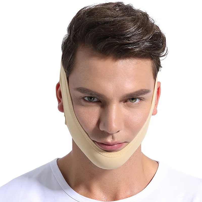 Mascarilla Facial de doble mentón para hombre y mujer, máscara Facial delgada, vendaje adelgazante, cuidado de la piel, Cinturón con forma, Reduce el adelgazamiento Facial