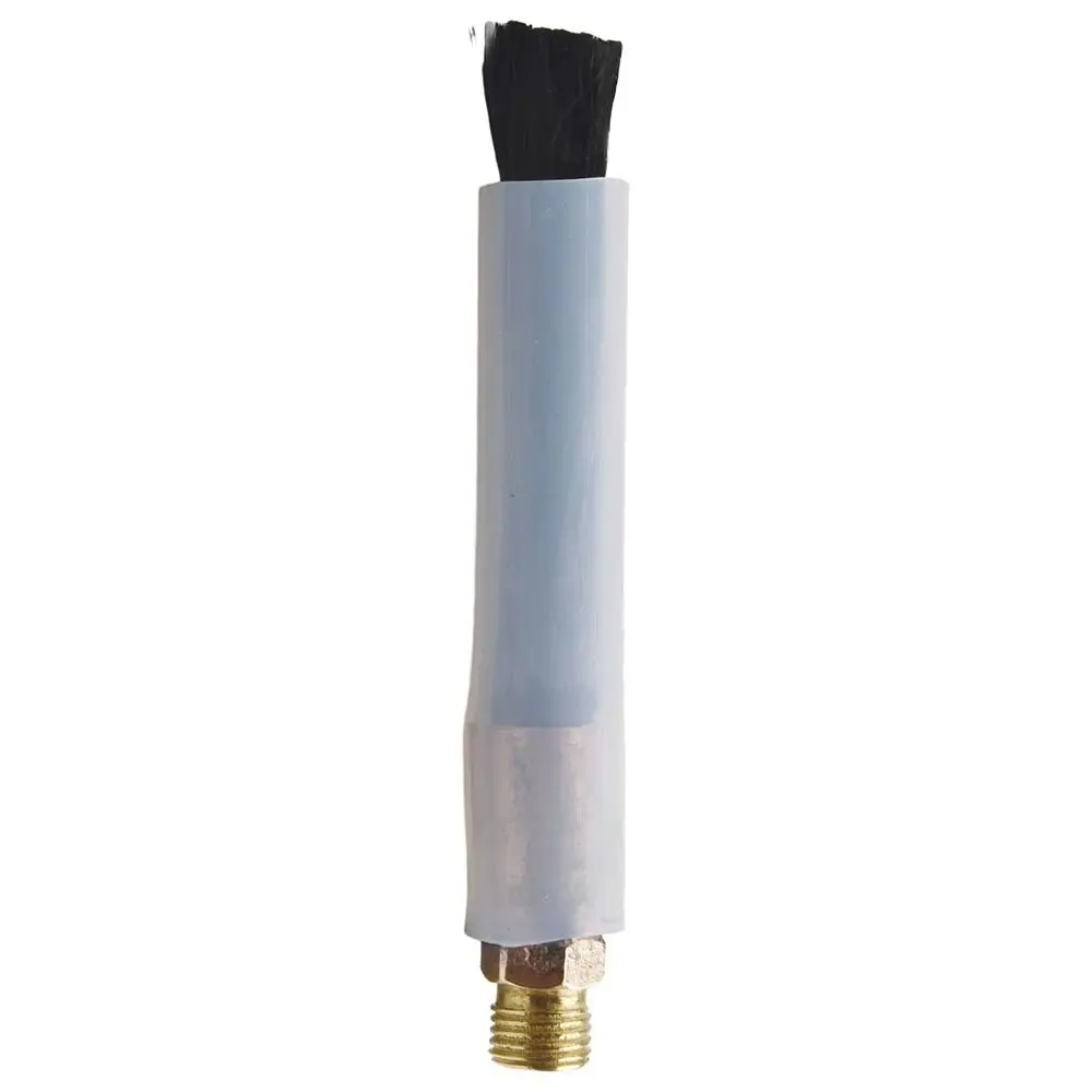1Pcs M6 M8 M10 Weld Seam Pickling Brush Copper Head Carbon Fiber Welding Cleaning Brush Heat Resistant Cover Acid Resistant